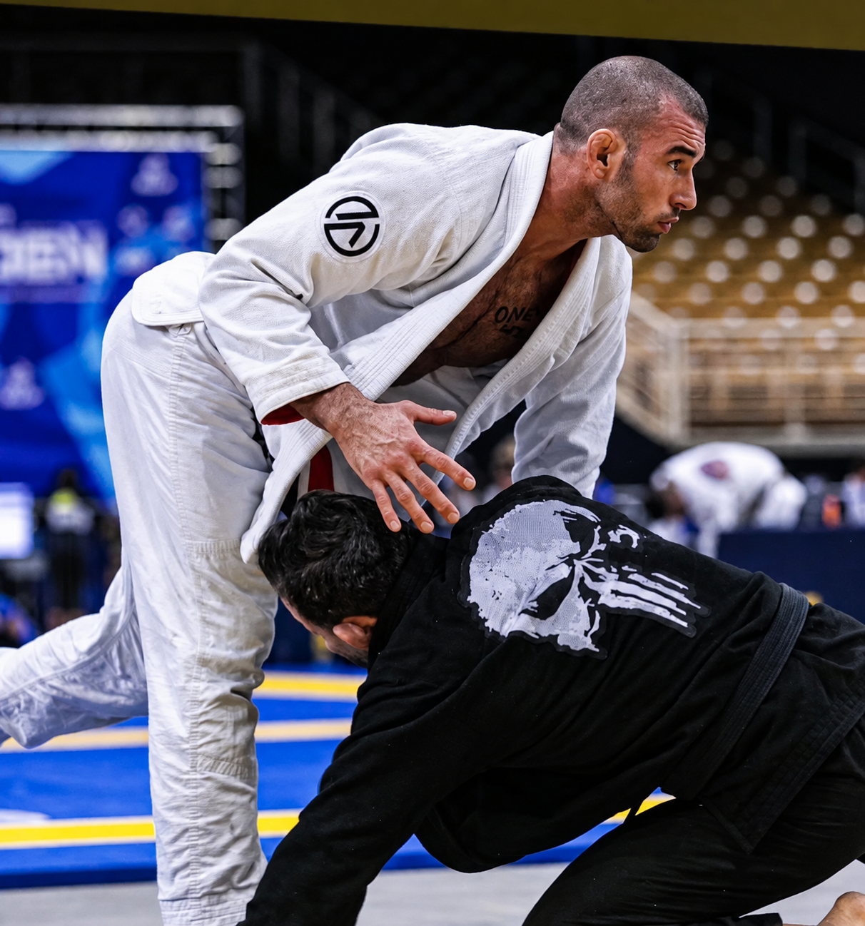 Professor Igor Paiva competing in Brazilian Jiu-Jitsu